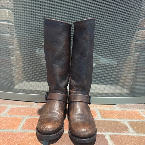 Frye Women's Veronica Slouch Boots Size 9.5 Brown - Picture 2 of 6